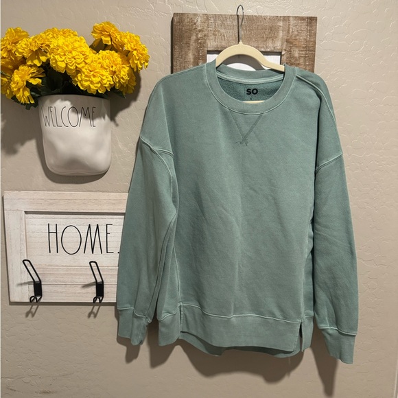 SO oversized crewneck sweater - Picture 1 of 5